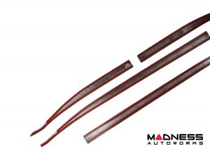 Jeep Renegade Door Trim - Lower Side Molding Kit - Dark Brushed Steel